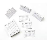 2026 Mini Calendar Tabs - Pack of 52 Tear-Off Monthly Pads | Compact Month-to-View Inserts for Planners, Bullet Journals, Classrooms, Offices, Teachers & Home Organisation