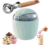 2026 Mini Ice Cream Maker - Electric One-Touch Dessert Maker, Fast Frozen Yogurt/Gelato/Sorbet Machine for Small Home Kitchens (Mint Green)