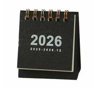 2026 Mini Simple Calendar Small Desk Calendar Calendar Decoration Stationery Planner Desktop Coil U0l7 Office Offi