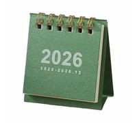 2026 Mini Simple Calendar Small Desk Calendar Office Coil Office Planner Desktop Decoration Calendar A0u7 Statione