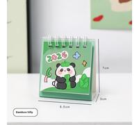2026 Mini Simple Cute Cartoon Pattern Small Desk Calendar Pocket Portable Calendar Punch Plan Desktop Decoration