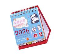 2026 Miniature Calendar Planner Combined Notepad Space Saving Design Smooth Writing Decorative Stationery Home Desk Organizer Planner