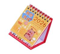 2026 Miniature Calendar Planner Combined Notepads Space Saving Design Smooth Writing Decoration Stationery Office Desk Calendar
