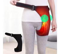 2026 Model Hip Brace, Red Light Therapy Hip Support Designed for Women in Menopause Sciatica Treatment Device Adjustable Hip Support Straps Enhances Mobility for Men Women (Black, 1 PC)