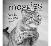 2026 Moggies Square Wall Calendar Cats Kittens Fun Quotes Quotations Sayings Slogans Planner Organiser