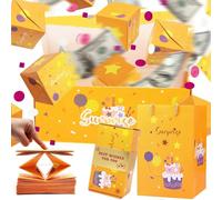 2026 Money Surprise Gift Box, Valentine's Day Folding Pop-Up Explosion Gift Box, Unique Bouncing Money Gift Boxes for Birthday Proposal New Year & Parties