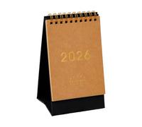2026 Monthly Calendar, Pocket Sized Calendar Creative Desktop Decoration Daily Planner Portable Small Desk Organizers Pocket Sized Desk Planner