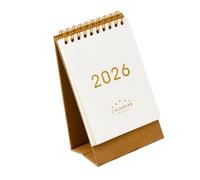 2026 Monthly Calendar, Pocket Sized Calendar Creative Desktop Decoration Daily Planner Portable Small Desk Organizers Pocket Sized Desk Planner