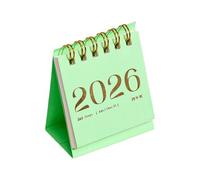 2026 Monthly Calendar, Pocket Sized Creative Desktop Decoration Daily Planner Portable Small Desk Organizers Offices Desk