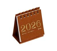 2026 Monthly Calendar, Pocket Sized Creative Desktop Decoration Daily Planner Portable Small Desk Organizers Monthly Desktop Organizers Daily Schedule Planner Home Offices Decorations
