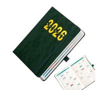 2026 Monthly Diary - A5 Waterproof Cover Notebook with Tab, Weekly Calendar and 2026 - for Home, School, Office, University, Appointments, Academic Studies