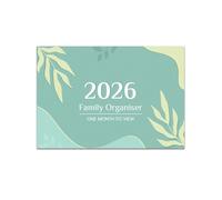 2026 Monthly Family Calendar Appointment Planner - One Month to View by Arpan