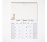 2026 Monthly Memo Board Wall Calendar Family Organiser with Dry Wipe Whiteboard Planner and Write On Wipe Off Pen Included (Kitten2)