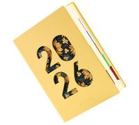 2026 Monthly Planner, A5 PU Leather Year Planner for 365 Days, Weekly and Monthly Overview for the Year 2026, for Appointments Office Teaching Study Travel Student Teacher