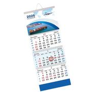 2026 Monthly Planner Calendar with Planning Space for Task Tracking and Future Project Scheduling Desk Calendar Planner