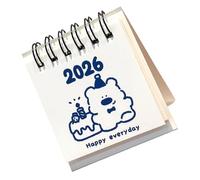 2026 Monthly Planner Desk Calendar With Cartoon Horse Theme Light Weight Office Home Decoration Piece Compacts Anniversary Theme