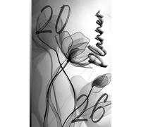 2026 Monthly Planner - Minimalist Black & White: Undated Monthly Calendar, Goals, Notes & To-Do Pages | Clean Elegant Layout | 5.5” x 8.5”| 79 Pages