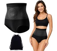 2026 Moringa & Berberine 4-in-1 Micro-Particle Sculpting & Fat-Burning Shorts, Thermogenic Fat-Burning Sculpting Shorts, Seamless High Waist Tummy Shapewear for Firmer, More Sculpted Look (Black, XL)