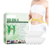 2026 Moringa Berberine Microneedles Patches - Luxurious Moringa & Berberine Patches, Advanced Nano Patches for Targeted Belly Fat, 10 In 1 Advanced Nano Microneedle Patch, Gentle Soothing (1pcs)