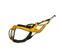 2026 Mushing Harness for Dog Sledding Exercises, Pet Weight Pull Sledge Harness, Bikejoring, Skijoring, Large Running Dog, Sledging, Canicross, Scootering (Yellow, L)