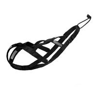 2026 Mushing Harness for Dog Sledge, Exercise for Pets, Weight Pull Sledge Harness, Bikejoring, Ski Joring, Large Running Dog Sledging, Canicross, Scootering (Black, L)