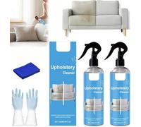 2026 Must-Have Upholstery Cleaner,Fabric Cleaner and Stain Remover Spray for Clothing,Sofas,And Other Fabrics,Leaves Everything Fresh like New (2 Pcs)