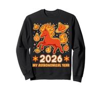 2026 My Astronomical Year Fire Horse Vision Board Inspo Sweatshirt