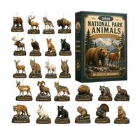 2026 National Countdown Ornaments Park Countdown Day Acrylic Flat Animal De | Christmas National Park Ornaments For Thanksgiving Birthday Party Offices HomeCar Room ClassroomSchool Wild Animals Countdown