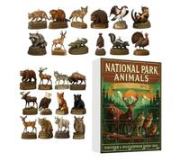 2026 National Parks Christmas Countdown Calender,Wildlife Holiday Countdown