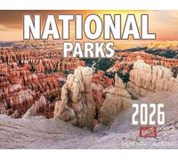 2026 National Parks Wall Calendar 16-Month X-Large Size 14x22, National Park Scenic Calendar by The KING Company-Monster Calendars