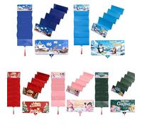 2026 New 2pcs Creative Christmas Cash Envelope, Christmas Money Holder Card, 6 Slots Pull-Out Design, Surprise Xmas Card Holder for Men Women Girl Boy, Multiple Colors (Sat-b-5pcs)