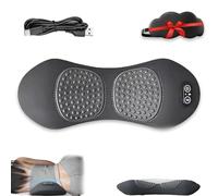 2026 New 3 in 1 Back Therapy, 3-in-1 Massager, Triple Fusion Electric Sciatica Massagers with Traction Lifting, Vibration&Heat, Portable&Plug-in (Dark Gray)