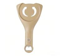 2026 New 3-in-1 Can Opener, Adjustable Stainless Steel Lid Opener, Bottle and Can Opener, Suitable for Various Bottles and Jars (Khaki)