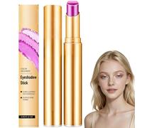 2026 New 3-in-1 No Budge Gradient Eyeshadow Stick,Crease-Proof Waterproof 24H Long Lasting 3 Color Cream-to-Powder Shadow Stick,24 Hour Stift Eye Shadow Matte,Sensitive Eyes&Mature Skin (#6/1pcs)