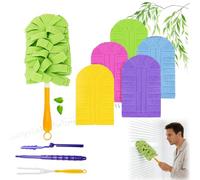 2026 New 360° Electrostatic Duster Refills, the Sustainable Choice for a Dust-Free Home, Washable Extendable Feather Duster Refills, Electrostatic Microfibre Duster Refills for Cleaning (5PCS)