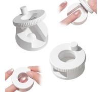 2026 New 360° Rotating Cat Eye Magnet, Beginner Friendly Nail Tool with Automatic Glass Bead Suction and Uniform Magnetic Force, Anti-Fall-Off, Easy DIY Glossy Wide CatEyes Effect in 2s