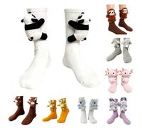 2026 New 3D Knit Animal Socks, Novelty Floor Sock for Christmas, Cute Novelty Animal Socks, Cute Hand Crochet Knit Sock, Winter Warm Floor socks for Adults, Breathable Anti-Sweat Design