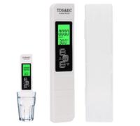 2026 NEW 4-in-1 TDS Meter Digital Water Tester，Portable Water Quality Tester TDS/EC/Temperature (℃/℉) Meter 0-9999ppm,Range±2% Accuracy Testing for Drinking Water, RO/DI System Aquariums Hydroponics