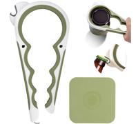 2026 New 6 in1 Jar Opener for Weak Hands, Bottle Opener and Can Opener, Seniors with Arthritis, Mutil Function Jar Opener with Non Slip Rubber Jar Opener Gripper Pad