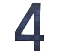 2026 New 7 Inch Solar Lighted House Numbers No Drill Adhesive Or Screw Mount IP65 LED Illuminated Exterior Dusk To Dawn For Outside Light Up Address Numbers House (4)