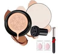 2026 New Advanced Air Cushion CC Cream,Face Makeup Moisturizing Concealer Brighten,Long-Lasting Waterproof, Even Skin Tone for All Types (601-Natural, onesize)
