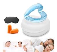 2026 New Anti Snoring Mouthpiece, The Quiet Anti-Snoring Mouthpiece Universal Size, No Boiling or Molding, Comfortable Anti Snore Mouth Guard for Instant Snore Relief & Peaceful Sleep (1Pcs)
