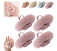 2026 New Bath Sponge Cleaning Brush,Magic Exfoliating Bath Sponge,with FoamSponge & Silicone Exfoliating Brush,BathSponges for Shower,Body Puffs Shower LoofahExfoliating Body Scrubber Sponges