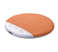 2026 New Bone Conductions Under Pillow Sleep Speaker, Ultra-Thin Wireless Bluetooth 5.4 Mini Pillow Speaker Sleep Aid with White Noise & Timer, Wireless Private Sleeping, USB-Powered (Orange)