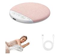 2026 New Bone Conductions Under Pillow Sleep Speaker, Ultra-Thin Wireless Bluetooth 5.4 Mini Pillow Speaker Sleep Aid with White Noise & Timer, Wireless Private Sleeping, USB-Powered (Pink)