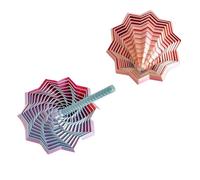 2026 New Candy Color 3d Printed Expanded Sensory Fidget Star,Colorful Whirling Spiral Design,New Stress Relief Whirling Spiral Toy