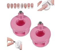 2026 New Cat Eye Magnet for Nails,2 in 1 Versatile Magnet Tool Set for Nails,Diverse Glassy Cat eye Effect for Cat Eye Gel Polish (Pink, 2PCS)