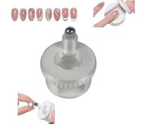 2026 New Cat Eye Magnet for Nails,2 in 1 Versatile Magnet Tool Set for Nails,Diverse Glassy Cat eye Effect for Cat Eye Gel Polish (White, 1PCS)