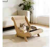 2026 New Cat Recliner Scraper Board - Cat Scratcher Bed for Indoor Cats,20.8 * 12.6 * 13In,Made with Natural Sisal MDF, Fits Cats Up to 20 in. (C)