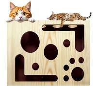 2026 New Cat Scratch Puzzle Enrichment Box, Cat Nail File Box with Sandpaper Inside, Toy Gift for a Cats That Hates Having Its Nails Trimmed